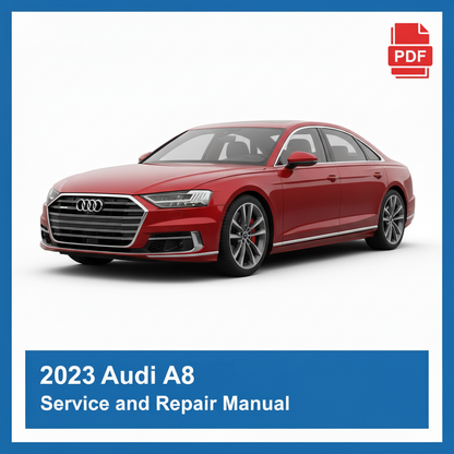 Audi A8 2023 repair manual