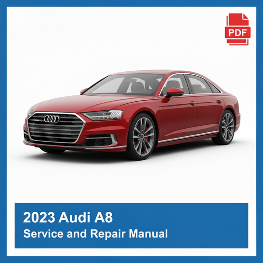 Audi A8 2023 repair manual