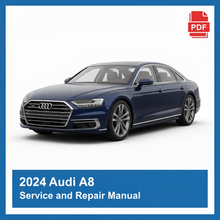 Audi A8 2024 repair manual