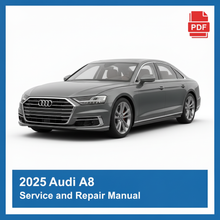 Audi A8 2025 repair manual