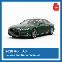 Audi A8 2026 repair manual