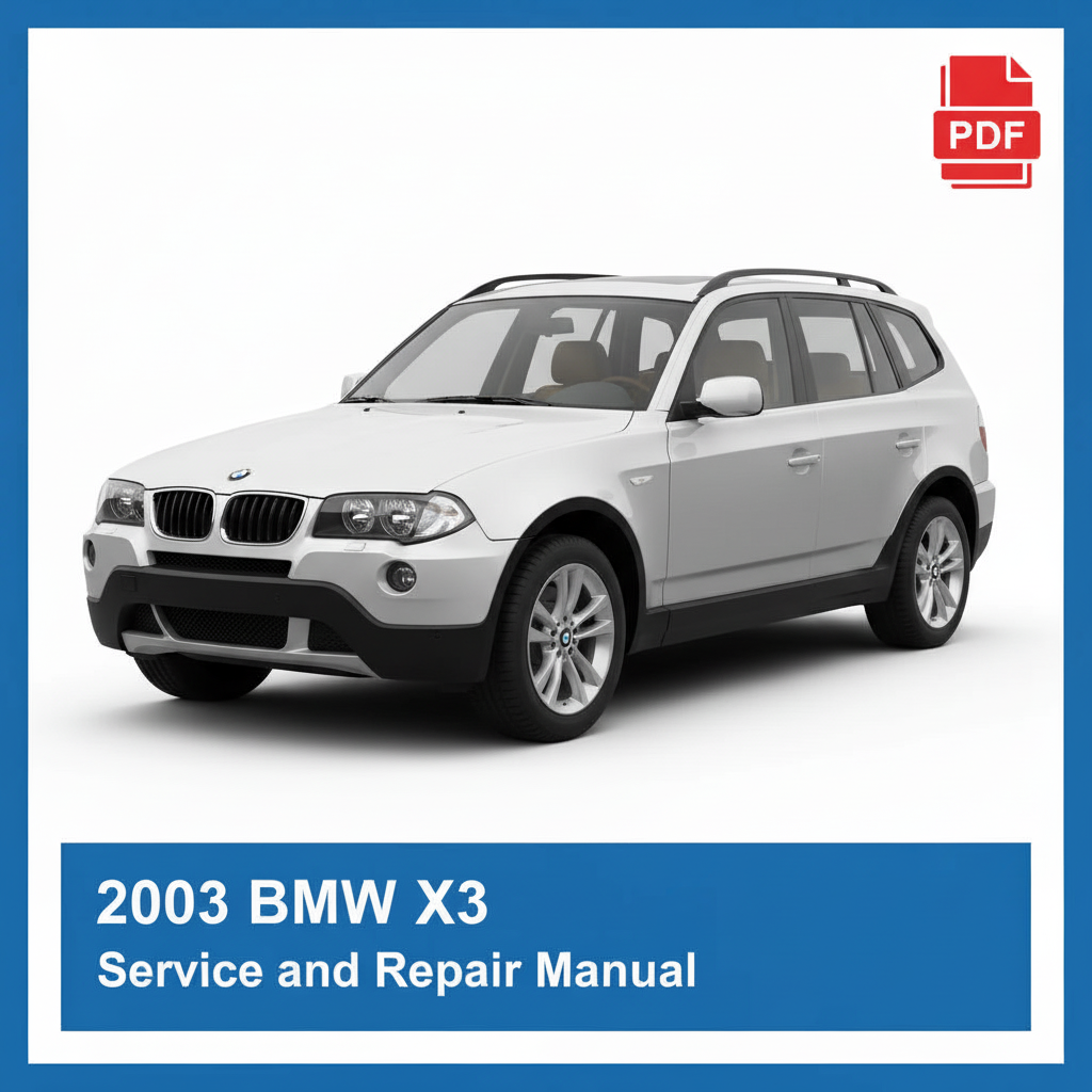 BMW X3 2003 Service and Repair Manual