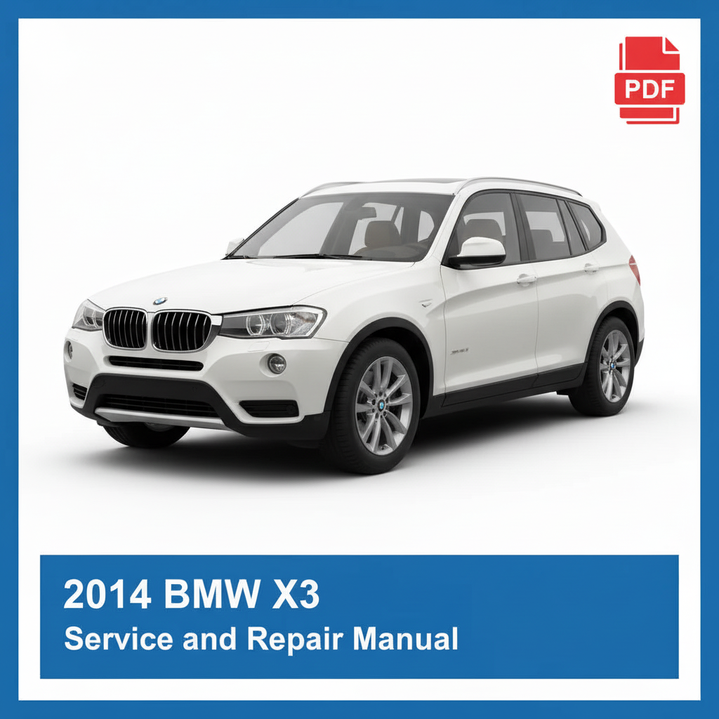 BMW X3 2014 Service and Repair Manual