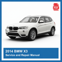 BMW X3 2014 Service and Repair Manual