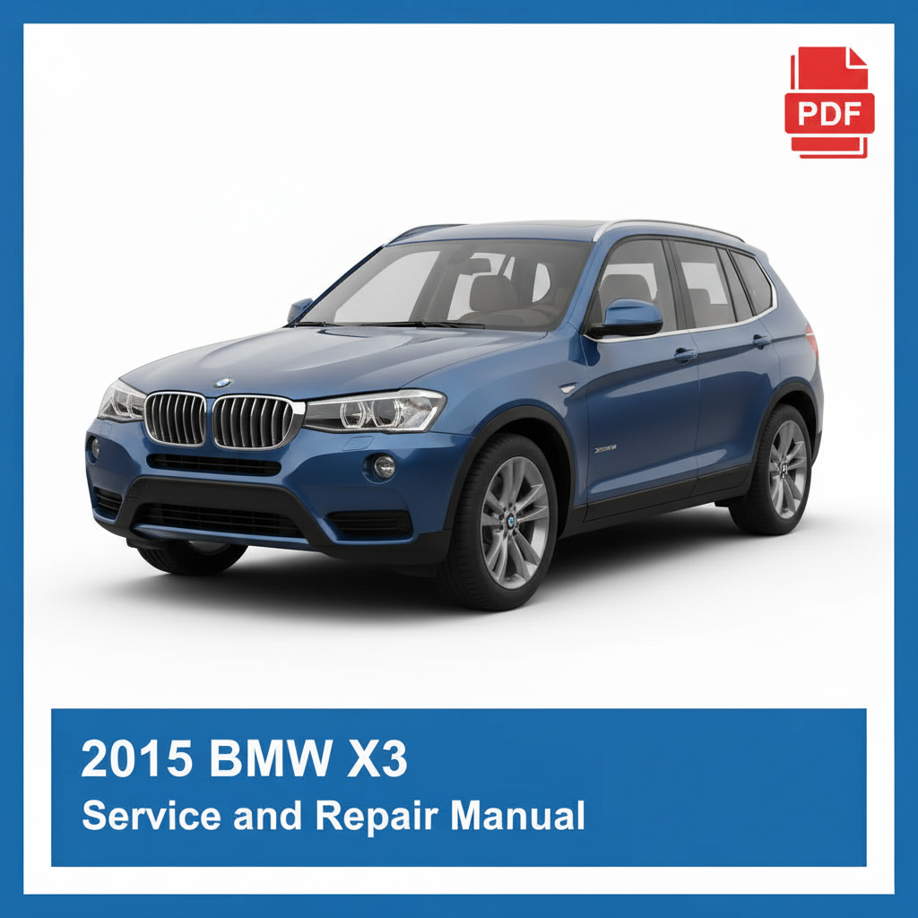 BMW X3 2015 Service and Repair Manual