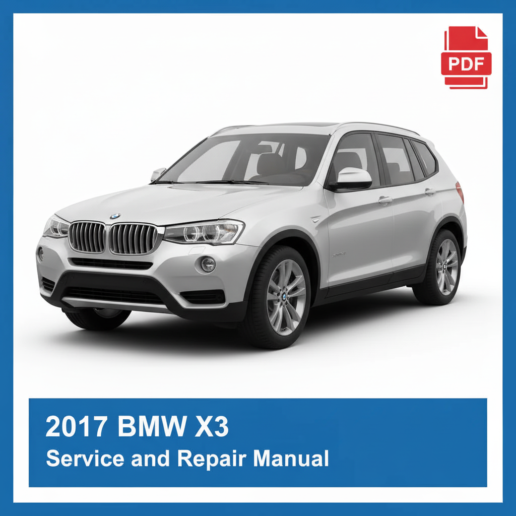 BMW X3 2017 Service and Repair Manual