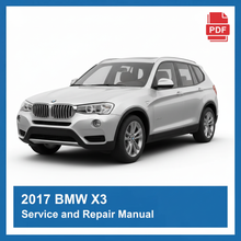 BMW X3 2017 Service and Repair Manual