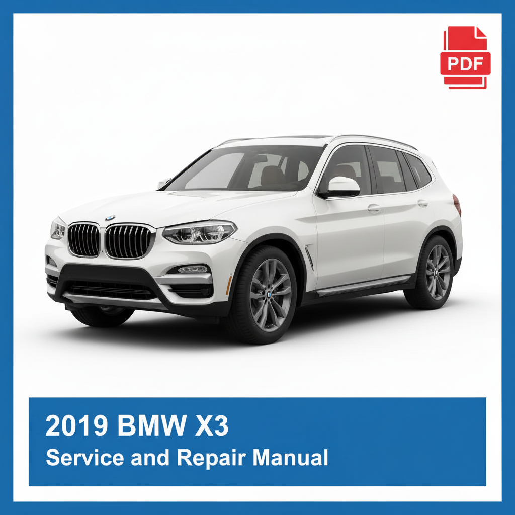 BMW X3 2019 Service and Repair Manual