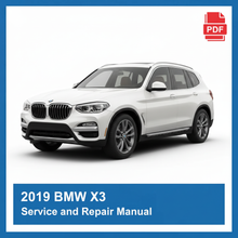 BMW X3 2019 Service and Repair Manual