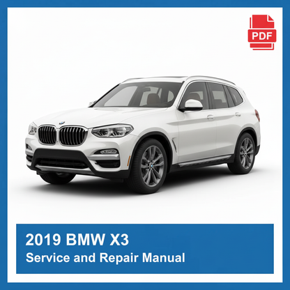 BMW X3 2019 Service and Repair Manual