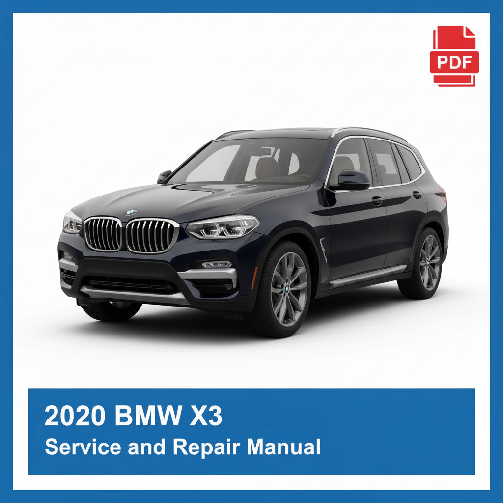 BMW X3 2020 Service and Repair Manual