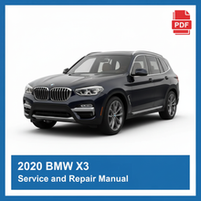BMW X3 2020 Service and Repair Manual