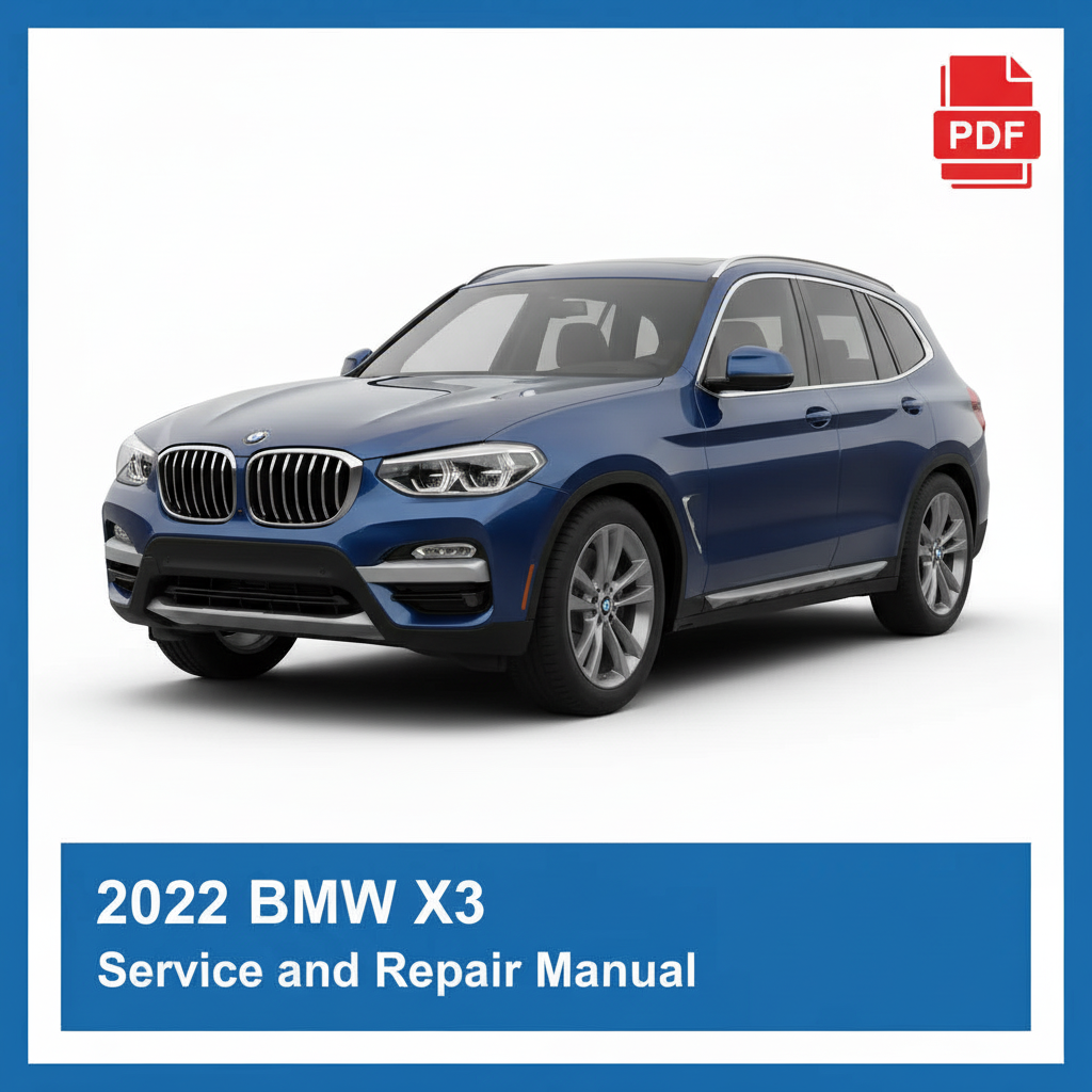 BMW X3 2022 Service and Repair Manual