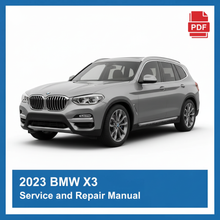BMW X3 2023 Service and Repair Manual