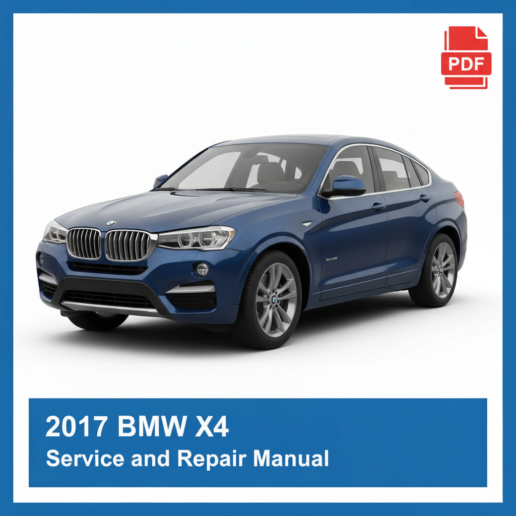 BMW X4 2017 Service and Repair Manual