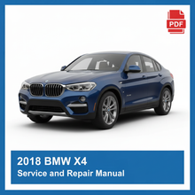 BMW X4 2018 Service and Repair Manual