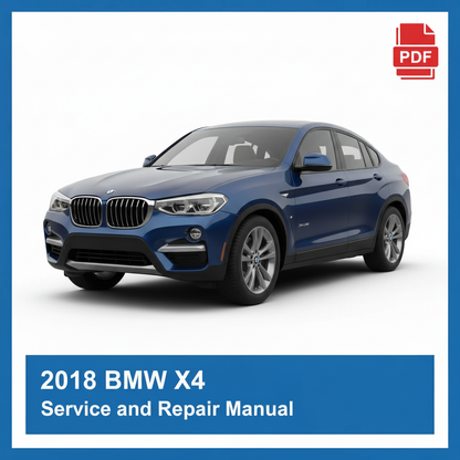 BMW X4 2018 Service and Repair Manual