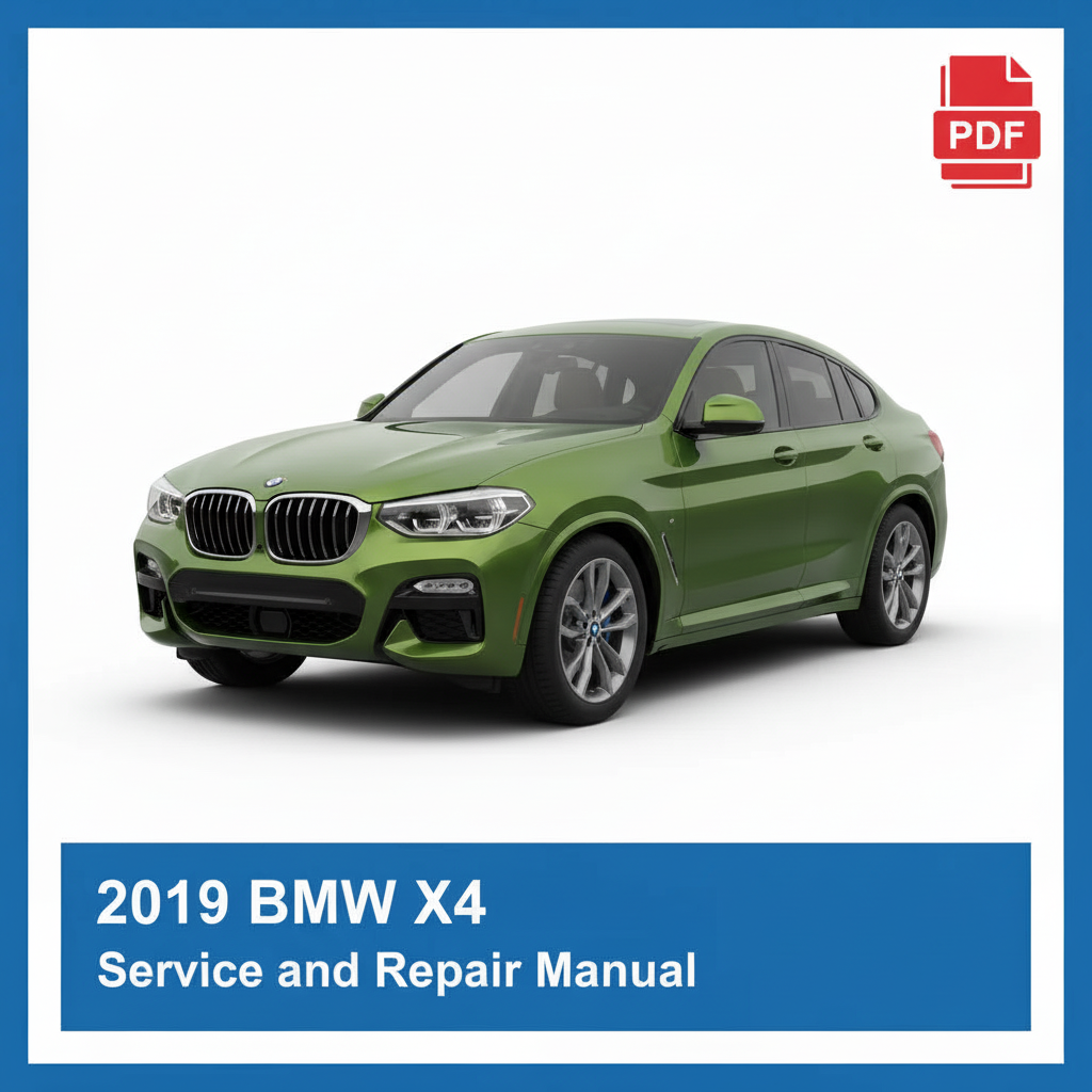 BMW X4 2019 Service and Repair Manual