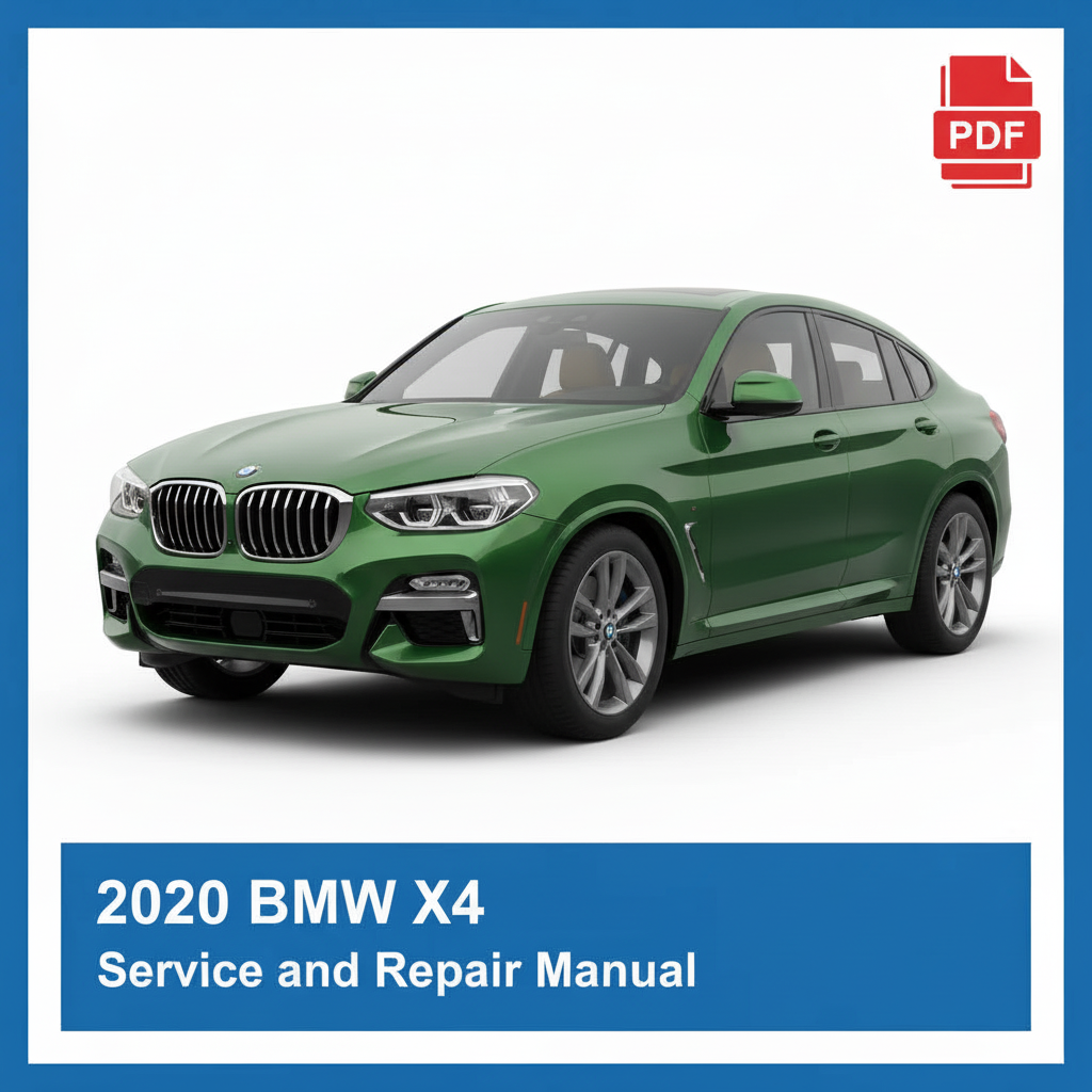 BMW X4 2020 Service and Repair Manual