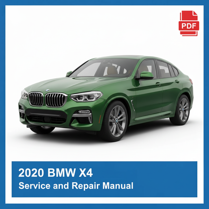 BMW X4 2020 Service and Repair Manual