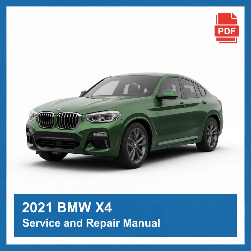 BMW X4 2021 Service and Repair Manual