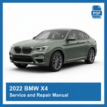 BMW X4 2022 Service and Repair Manual