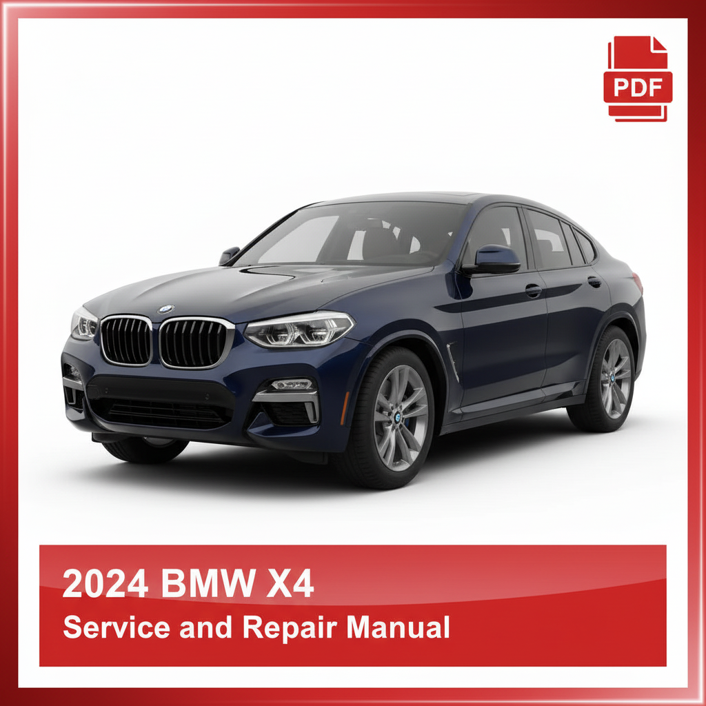 BMW X4 2024 Service and Repair Manual